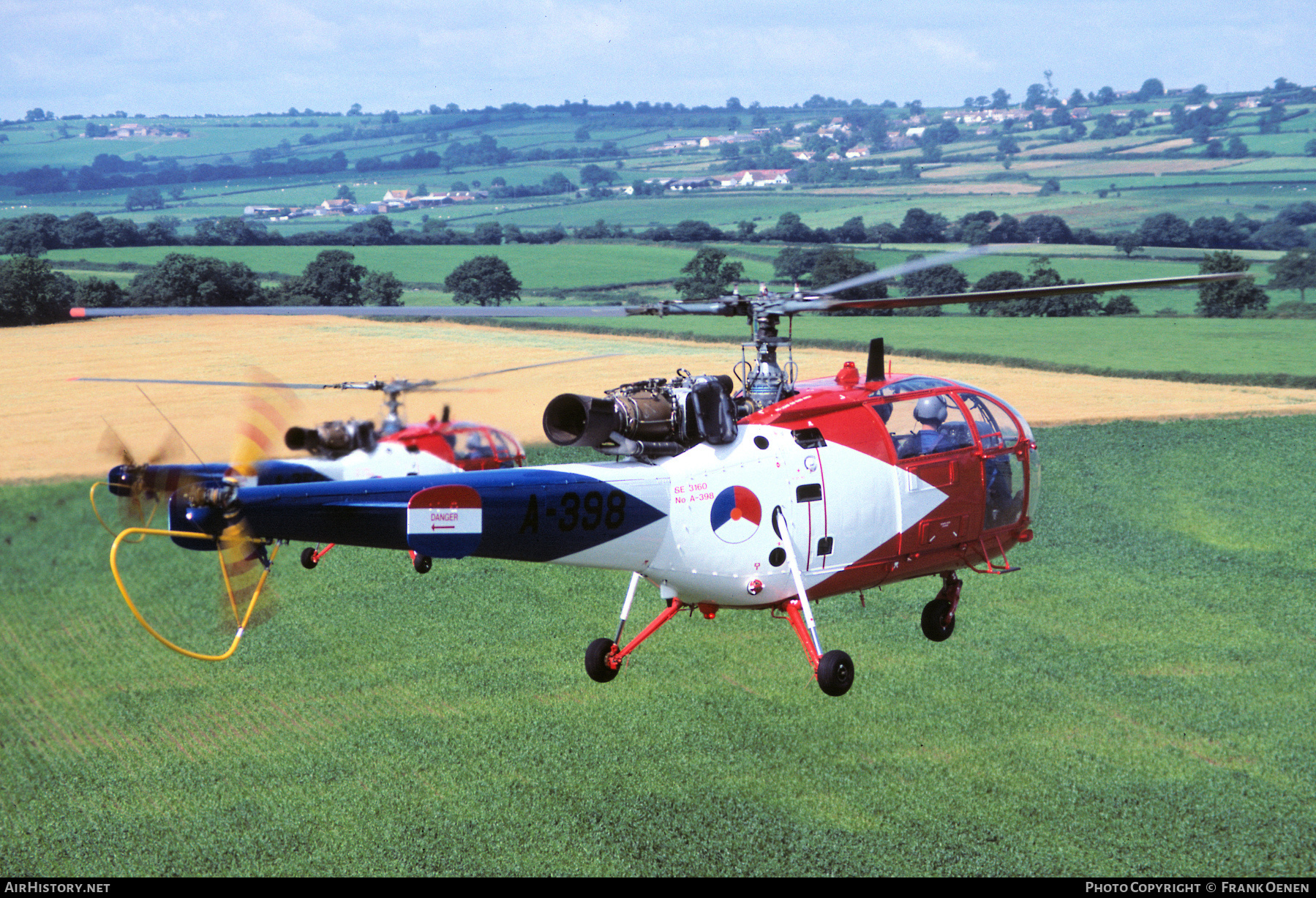 Aircraft Photo of A-398 | Sud SE-3160 Alouette III | Netherlands - Air Force | AirHistory.net #660272