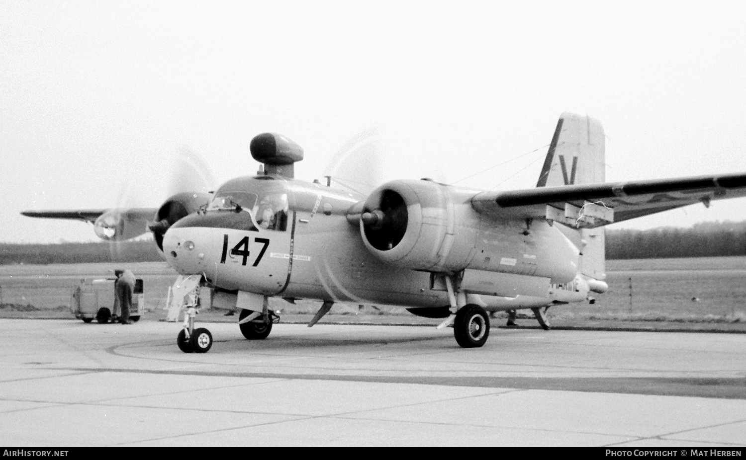 Aircraft Photo of 147 | Grumman S-2N Tracker (G-89) | Netherlands - Navy | AirHistory.net #660282