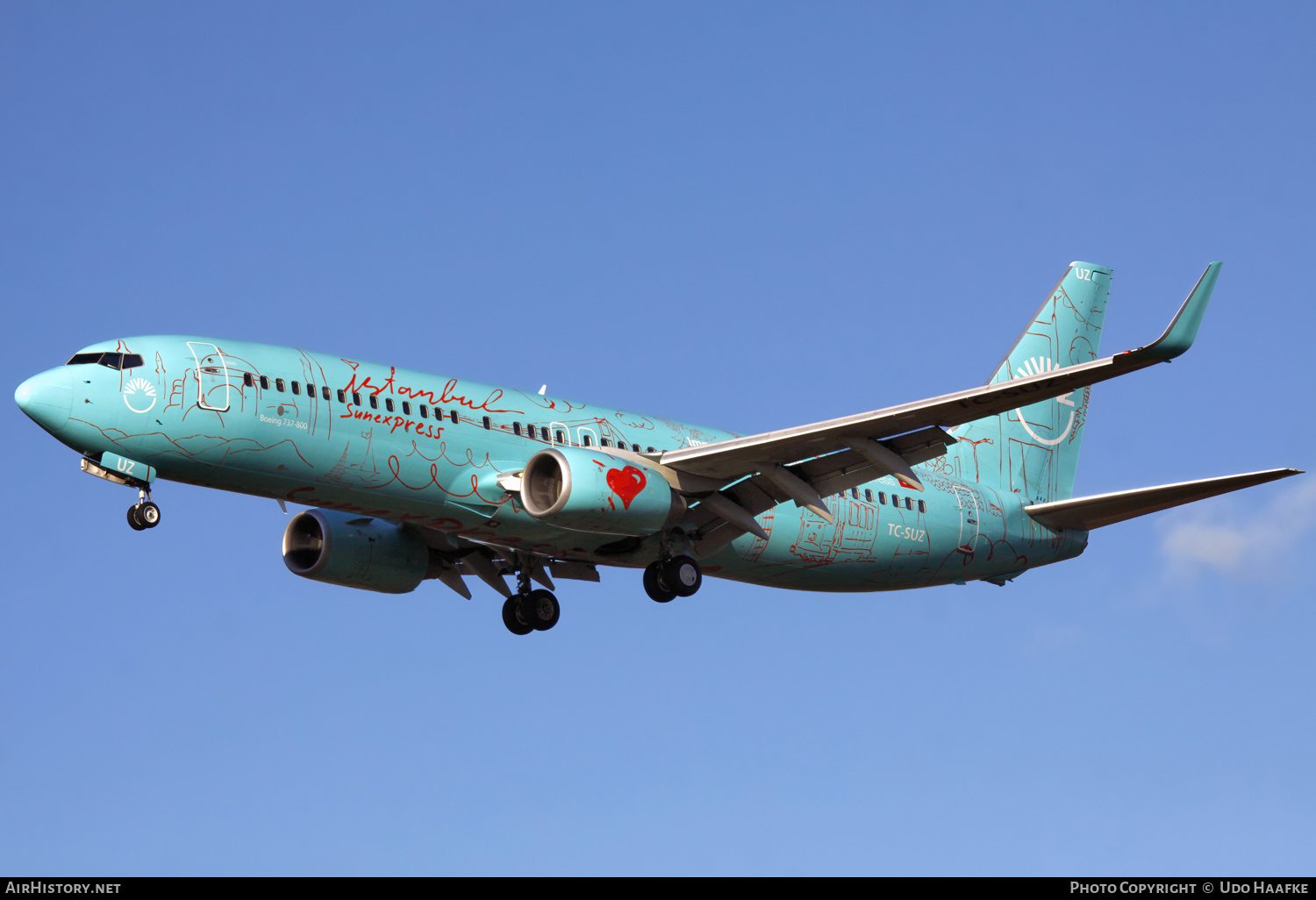 Aircraft Photo of TC-SUZ | Boeing 737-8HX | SunExpress | AirHistory.net #660295