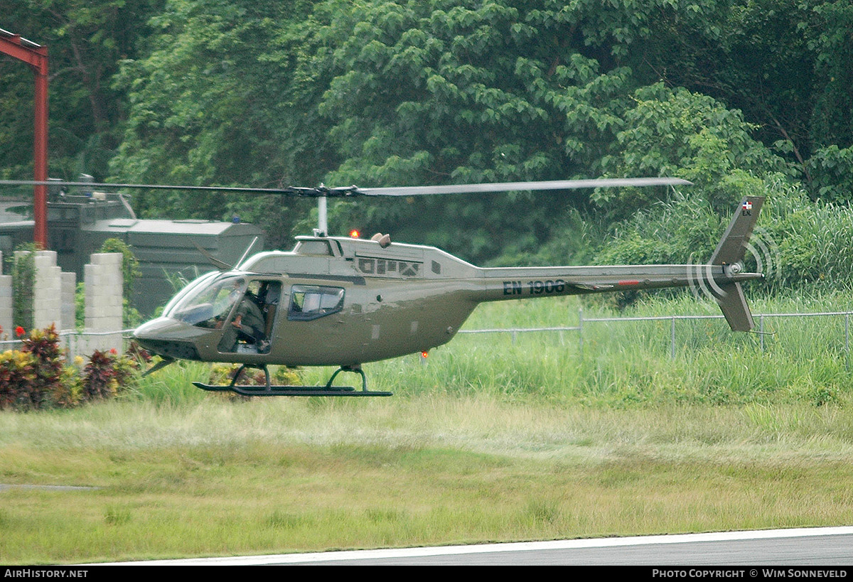 Aircraft Photo of EN-1906 | Bell OH-58A Kiowa (206A-1) | Dominican Republic - Army | AirHistory.net #660316
