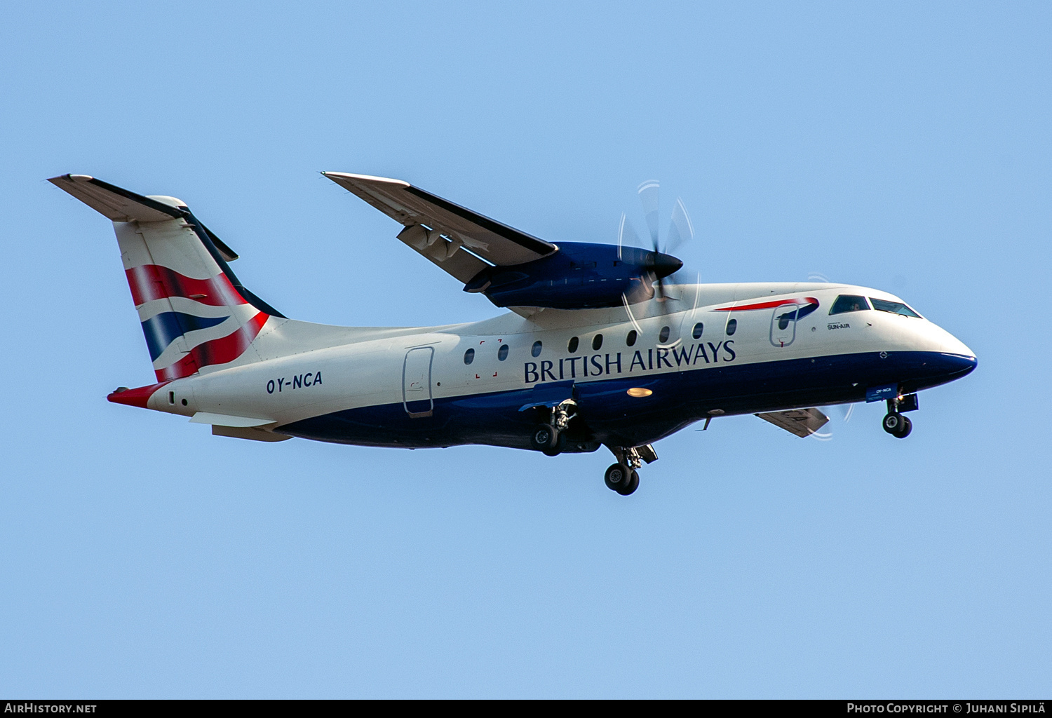 Aircraft Photo of OY-NCA | Dornier 328-110 | British Airways | AirHistory.net #660346