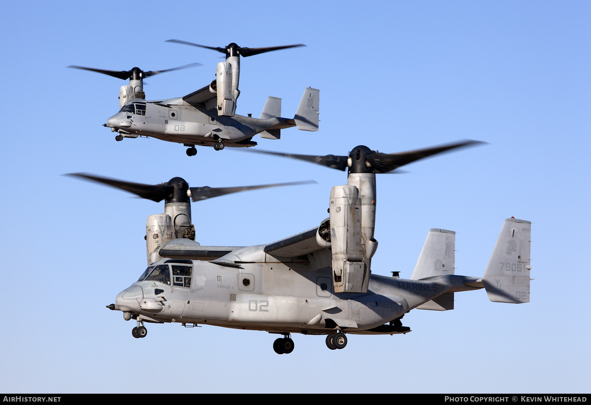 Aircraft Photo of 167906 / 7906 | Bell-Boeing MV-22B Osprey | USA - Marines | AirHistory.net #660355