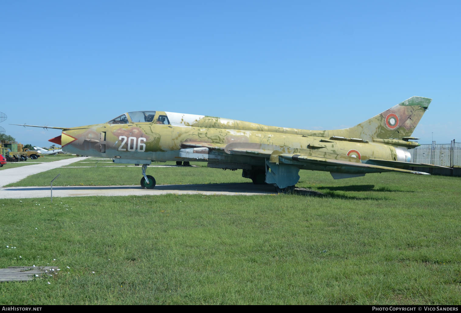 Aircraft Photo of 206 | Sukhoi Su-22UM3K | Bulgaria - Air Force | AirHistory.net #660363
