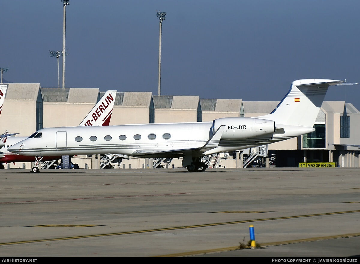 Aircraft Photo of EC-JYR | Gulfstream Aerospace G-V-SP Gulfstream G550 | AirHistory.net #660367