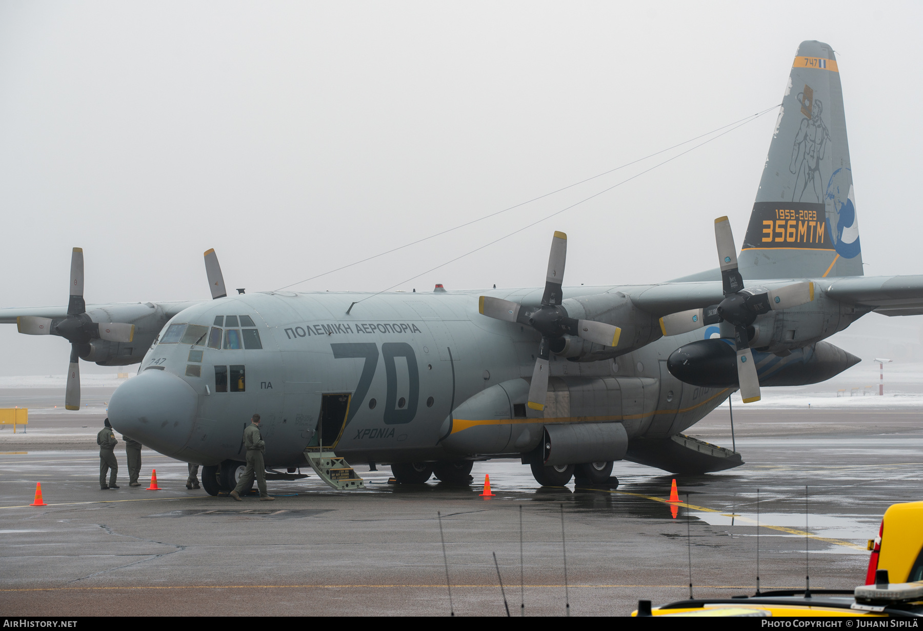 Aircraft Photo of 747 | Lockheed C-130H Hercules | Greece - Air Force | AirHistory.net #660370