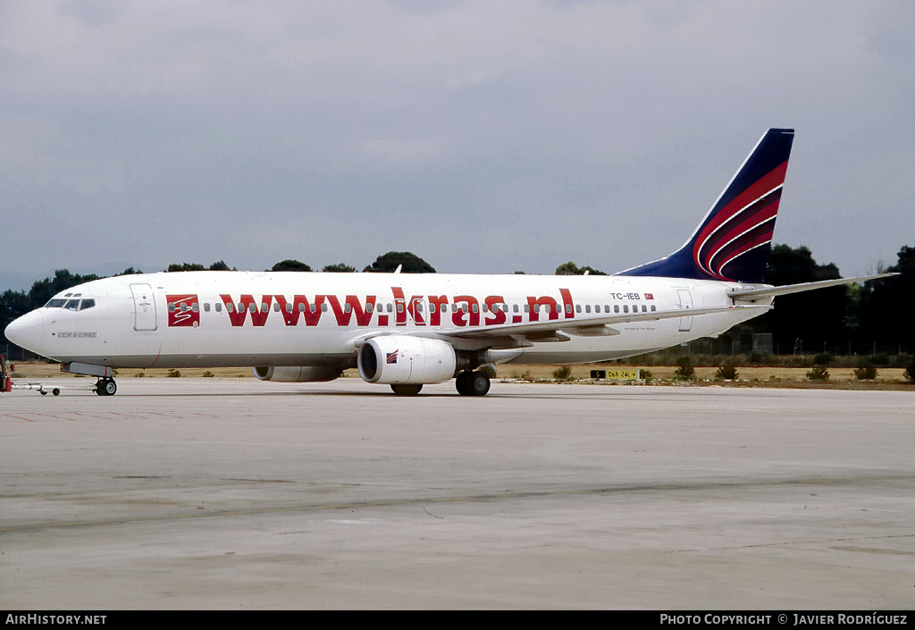 Aircraft Photo of TC-IEB | Boeing 737-8CX | Inter Airlines | AirHistory.net #660373