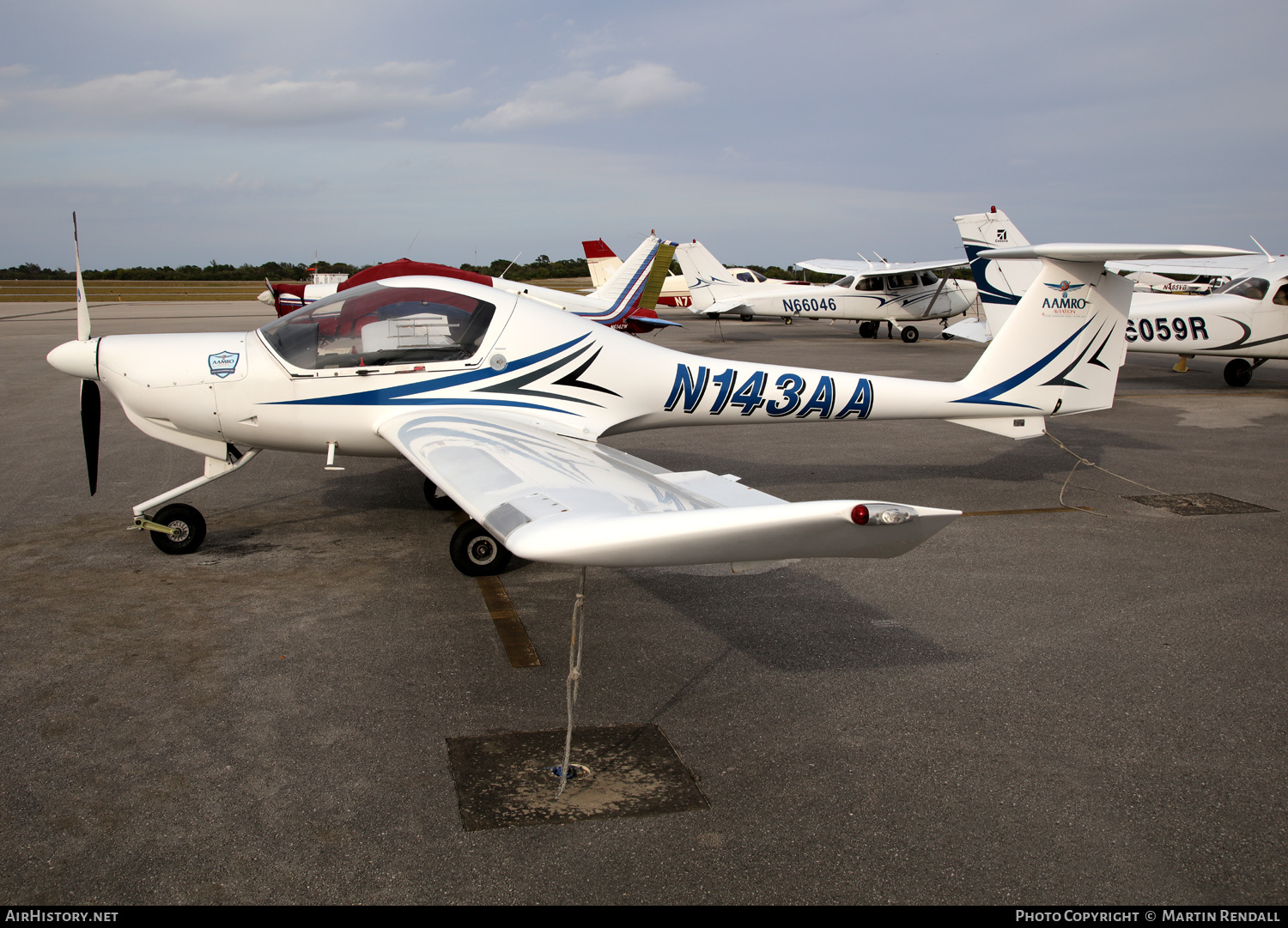 Aircraft Photo of N143AA | Diamond DA20... Katana | AirHistory.net #660382