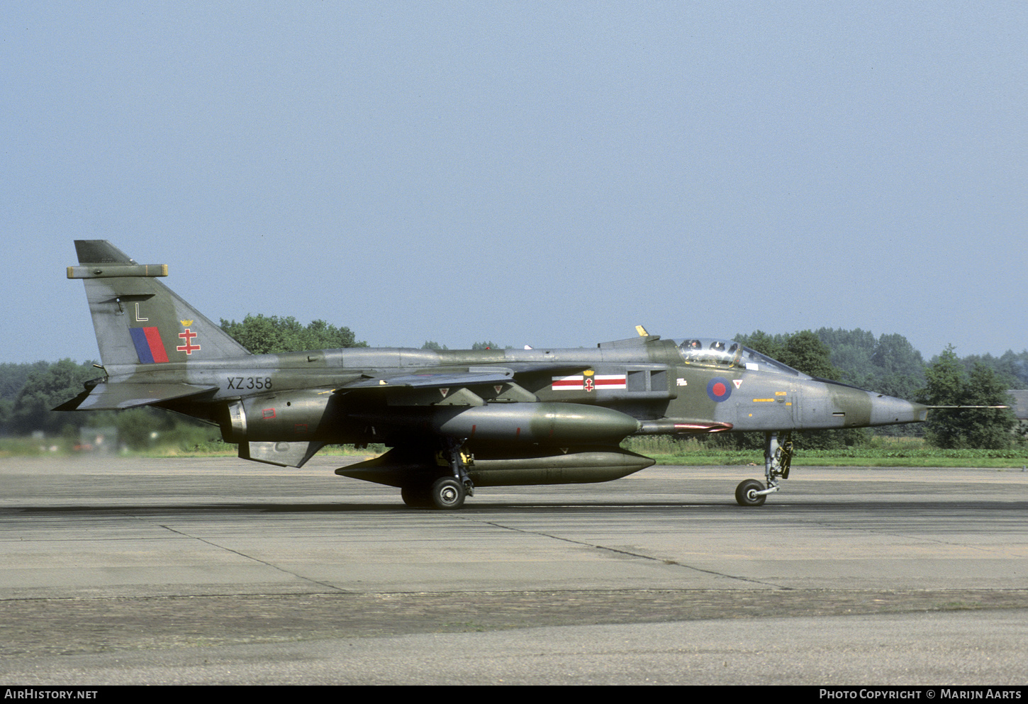 Aircraft Photo of XZ358 | Sepecat Jaguar GR1A | UK - Air Force | AirHistory.net #660425