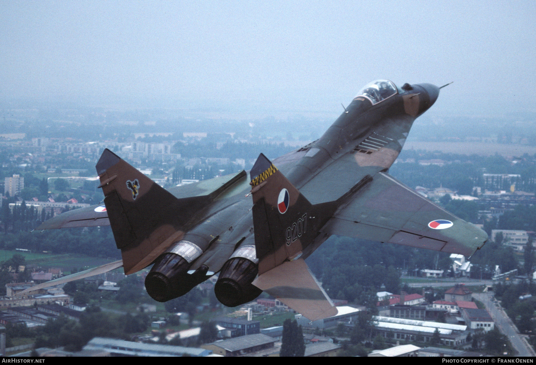 Aircraft Photo of 9207 | Mikoyan-Gurevich MiG-29 (9-12) | Czechia - Air Force | AirHistory.net #660435