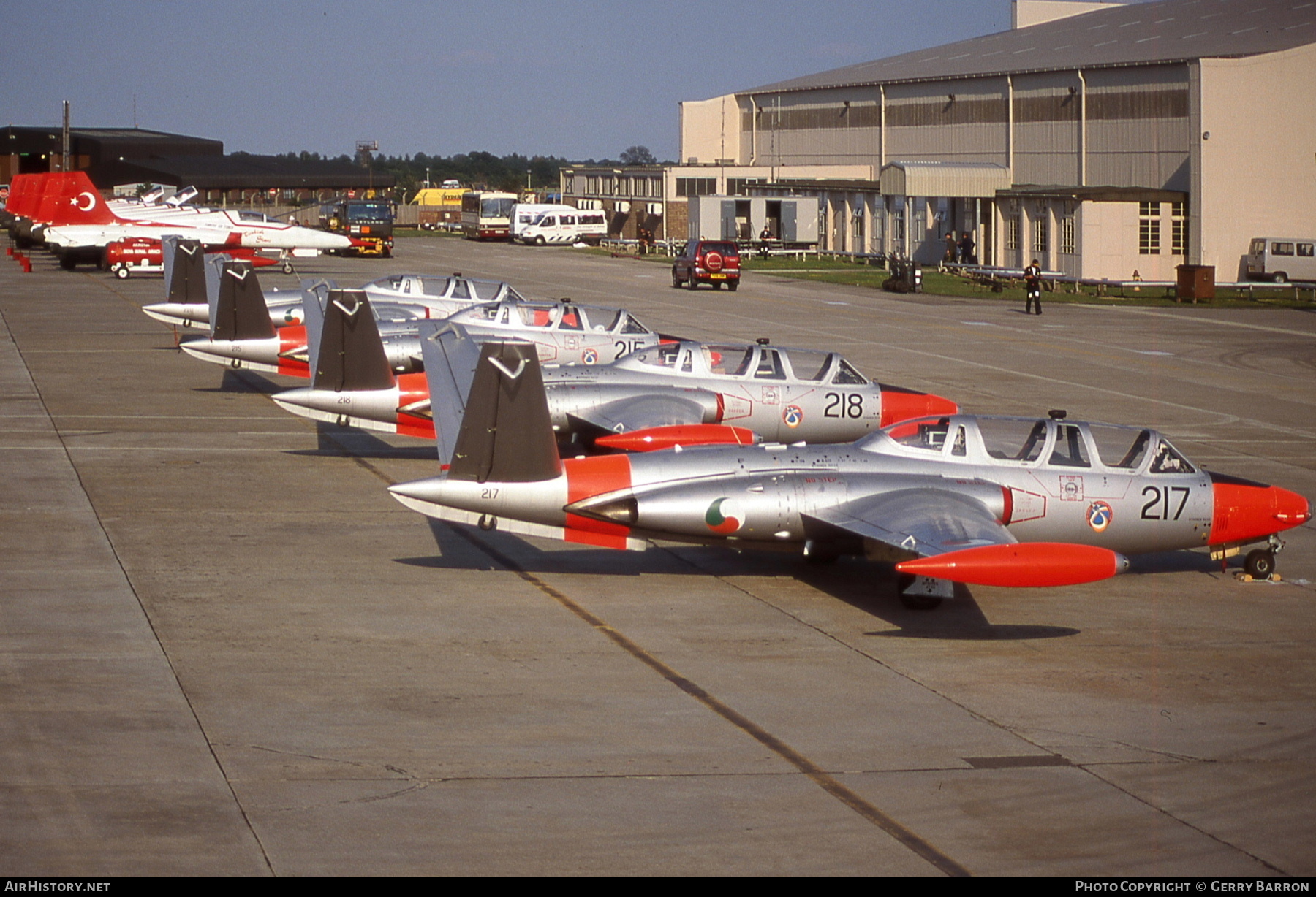 Aircraft Photo of 217 | Fouga CM-170R-2 Magister | Ireland - Air Force | AirHistory.net #660446