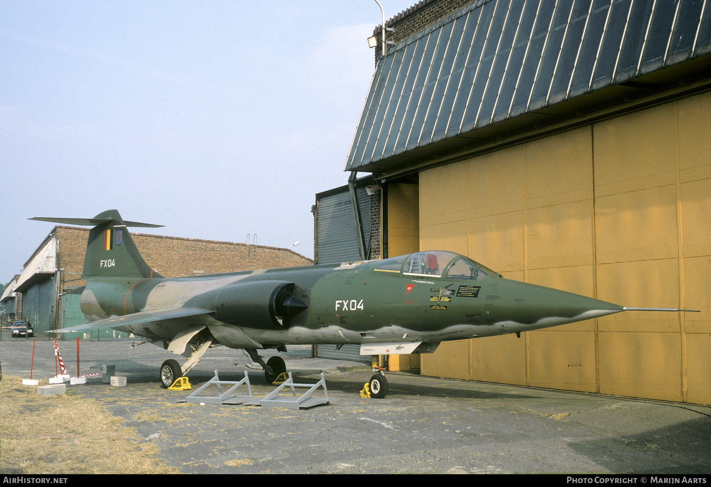 Aircraft Photo of FX04 | Lockheed F-104G Starfighter | Belgium - Air Force | AirHistory.net #660447