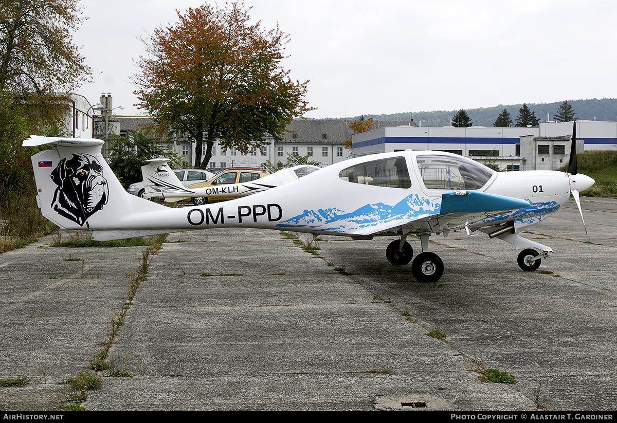 Aircraft Photo of OM-PPD | Diamond DA40D Diamond Star TDI | AirHistory.net #660448