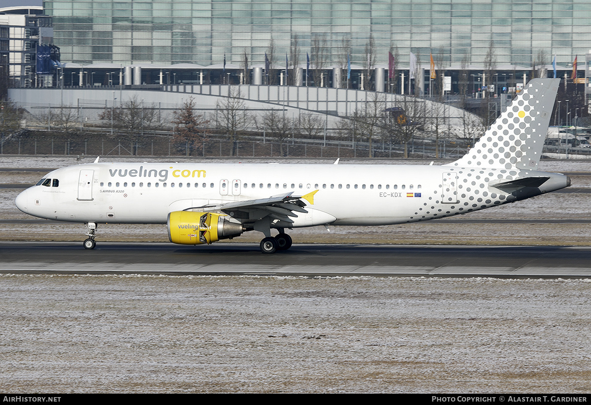 Aircraft Photo of EC-KDX | Airbus A320-216 | Vueling Airlines | AirHistory.net #660460