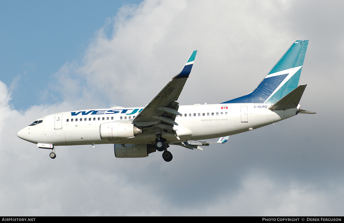 Aircraft Photo of C-GLWS | Boeing 737-76N | WestJet | AirHistory.net #660461