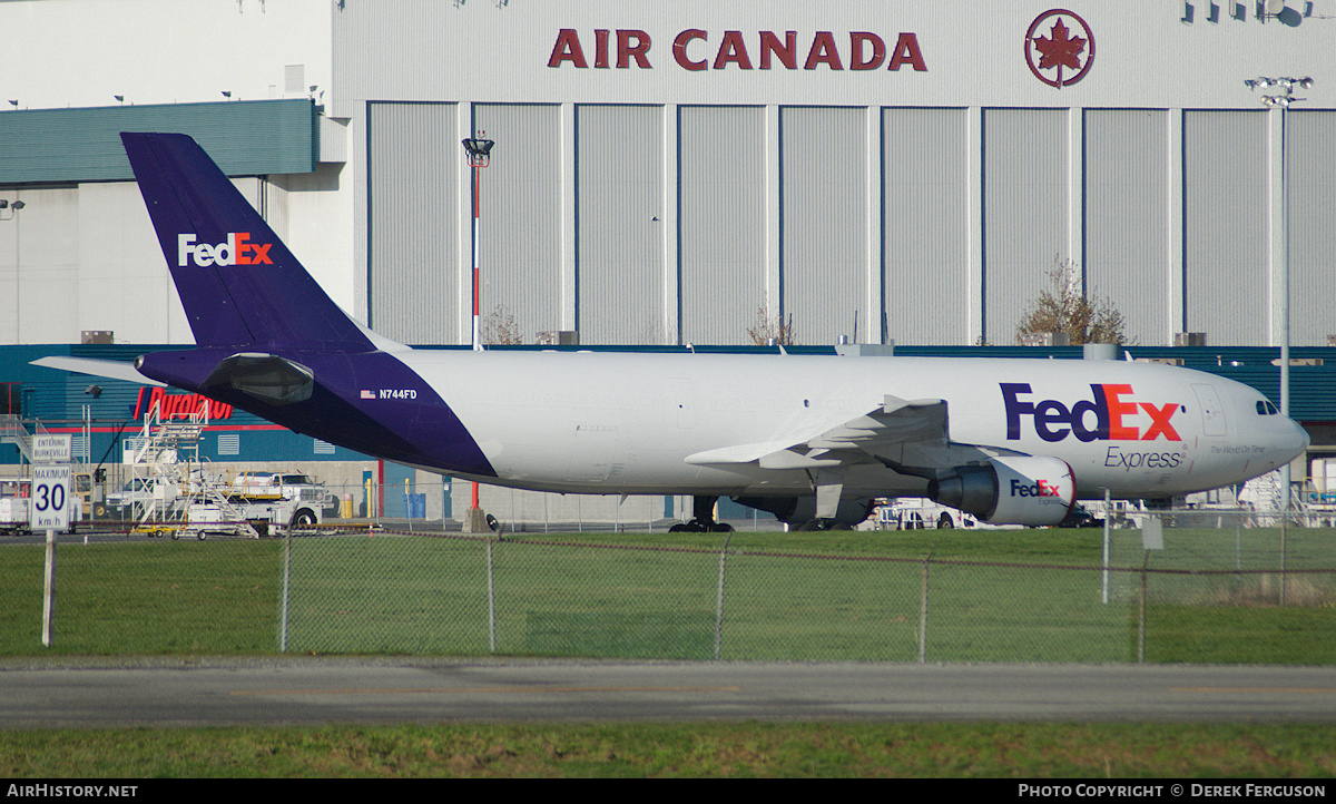 Aircraft Photo of N744FD | Airbus A300B4-622R(F) | FedEx Express | AirHistory.net #660463