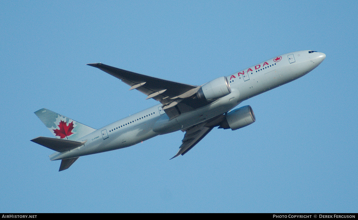 Aircraft Photo of C-FNND | Boeing 777-233/LR | Air Canada | AirHistory.net #660477