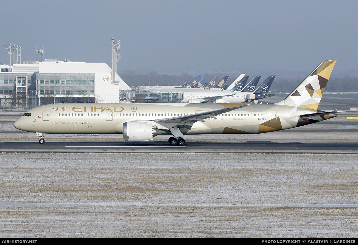 Aircraft Photo of A6-BLH | Boeing 787-9 Dreamliner | Etihad Airways | AirHistory.net #660486