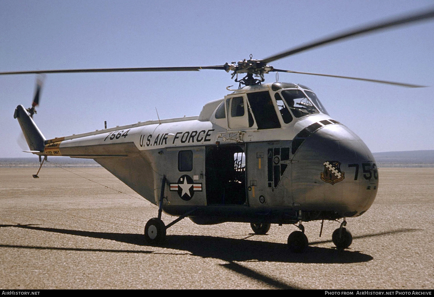 Aircraft Photo of 52-7564 | Sikorsky H-19B Chickasaw | USA - Air Force | AirHistory.net #660489