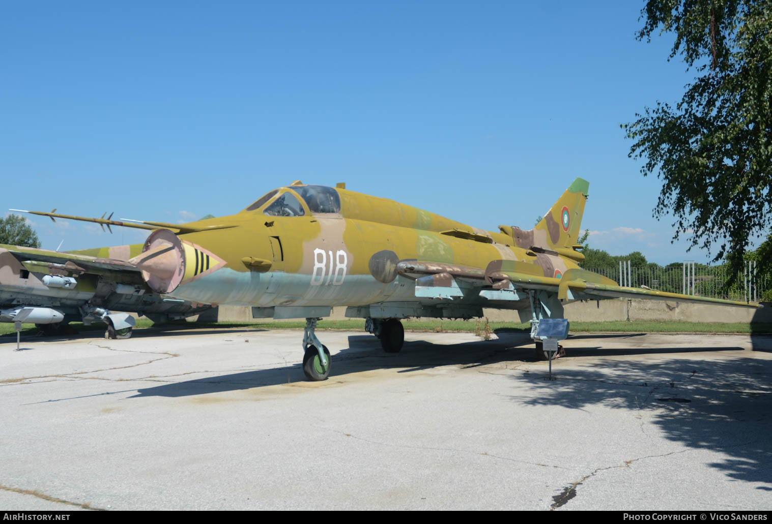 Aircraft Photo of 818 | Sukhoi Su-22M4 | Bulgaria - Air Force | AirHistory.net #660493
