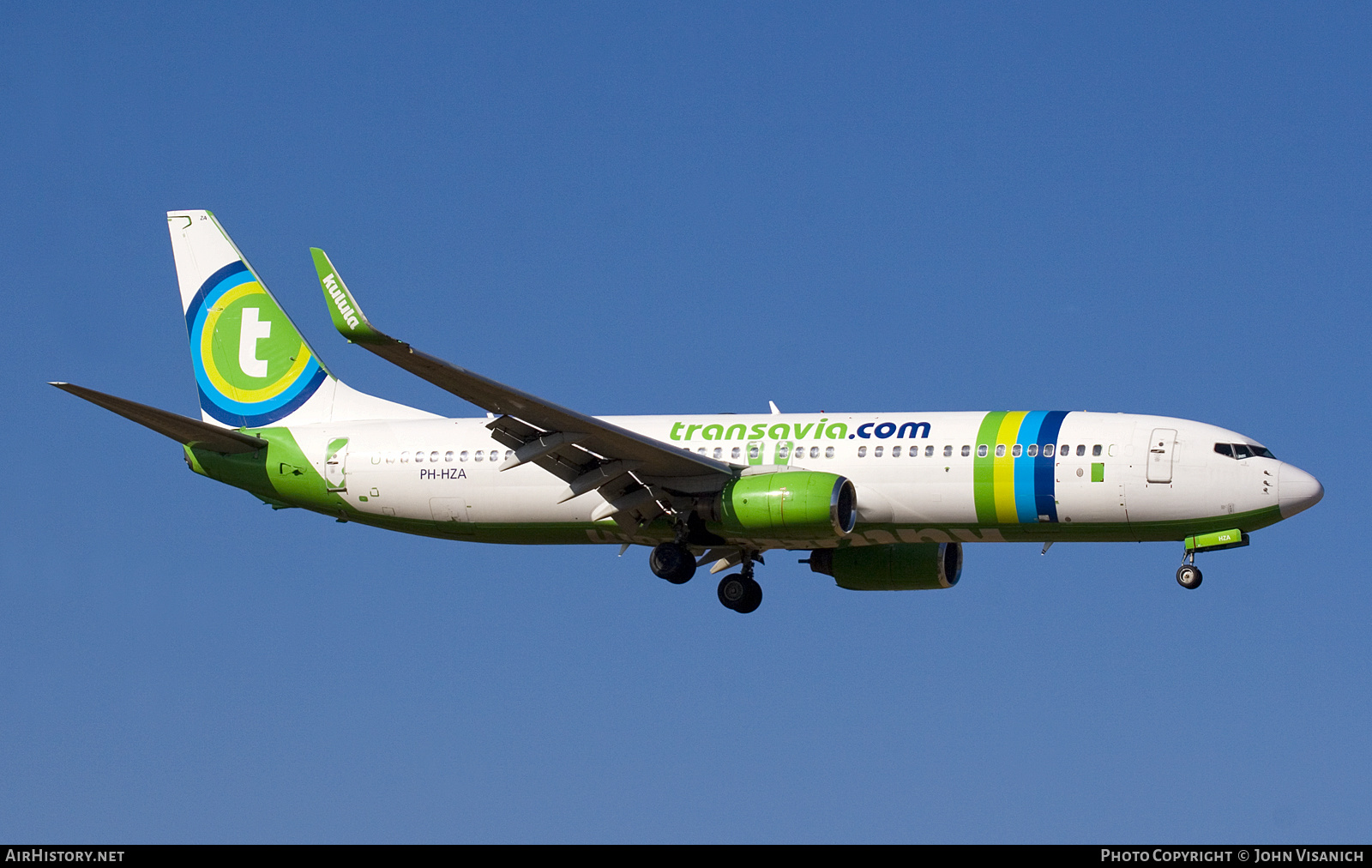 Aircraft Photo of PH-HZA | Boeing 737-8K2 | Transavia | AirHistory.net #660516