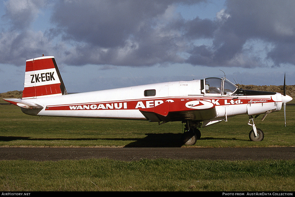 Aircraft Photo of ZK-EGK | Fletcher FU-24-950 | Wanganui Aero Work Ltd. | AirHistory.net #660520