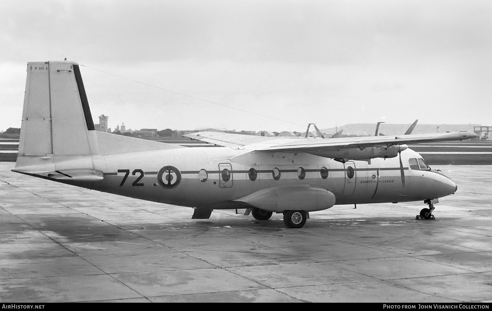 Aircraft Photo of 72 | Aerospatiale N-262E | France - Navy | AirHistory.net #660525