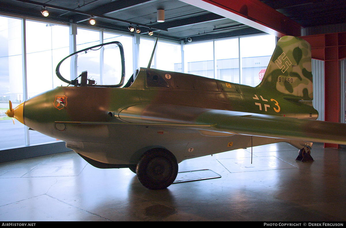 Aircraft Photo of 191660 | Messerschmitt Me-163B-1A Komet | Germany - Air Force | AirHistory.net #660537