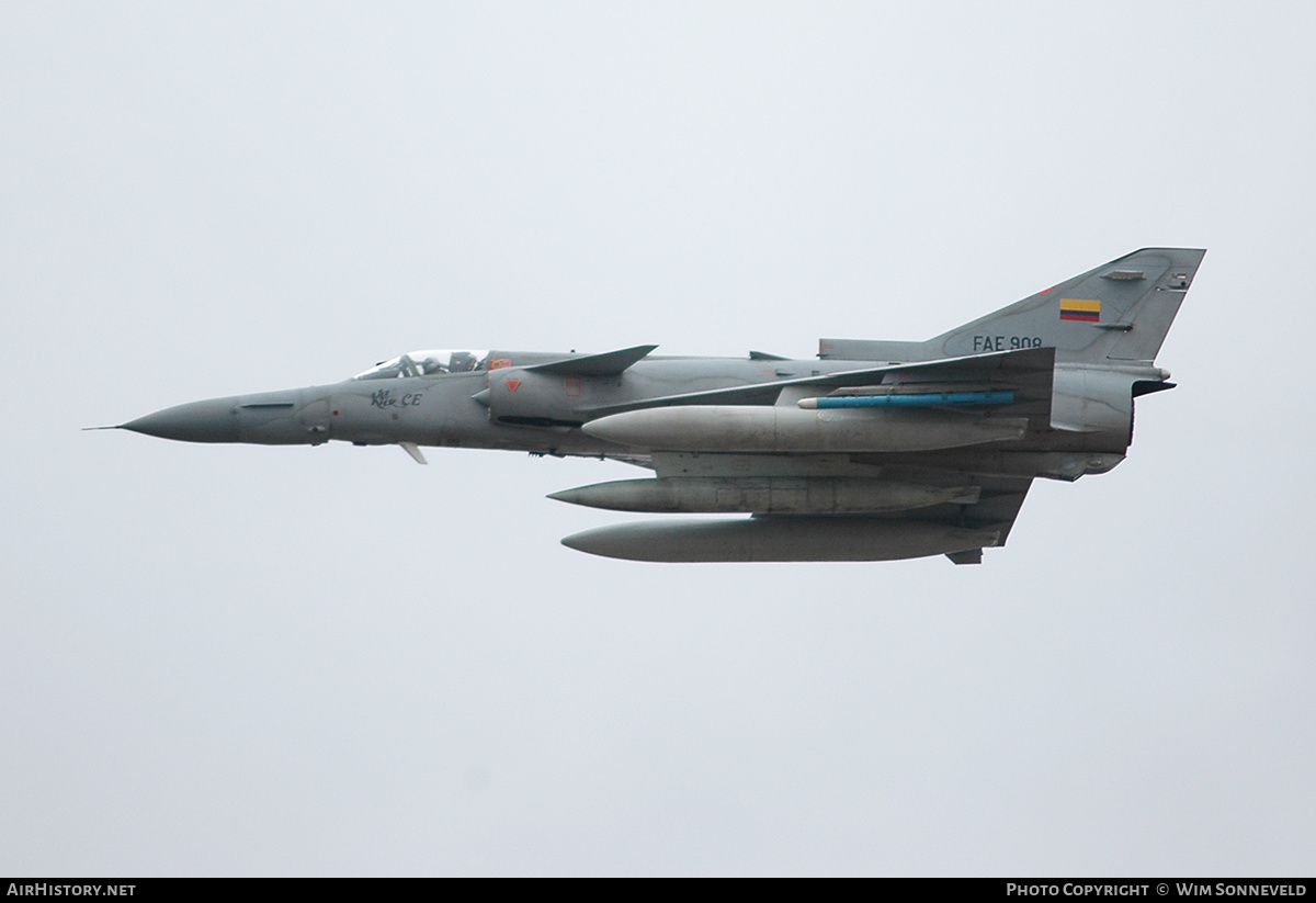 Aircraft Photo of FAE-908 | Israel Aircraft Industries Kfir CE | Ecuador - Air Force | AirHistory.net #660550