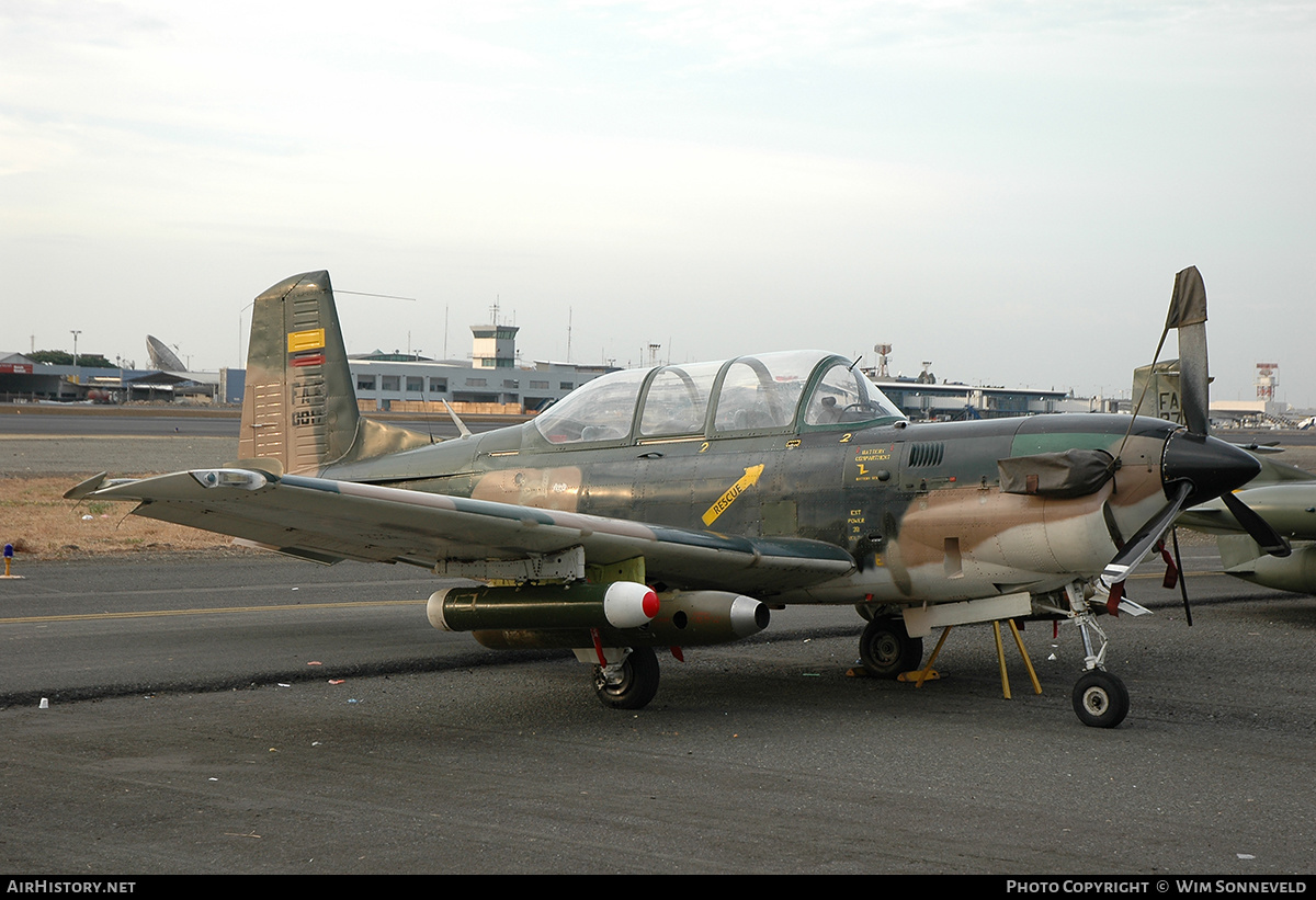 Aircraft Photo of FAE-0017 | Beech T-34C-1 Turbo Mentor (45) | Ecuador - Air Force | AirHistory.net #660558