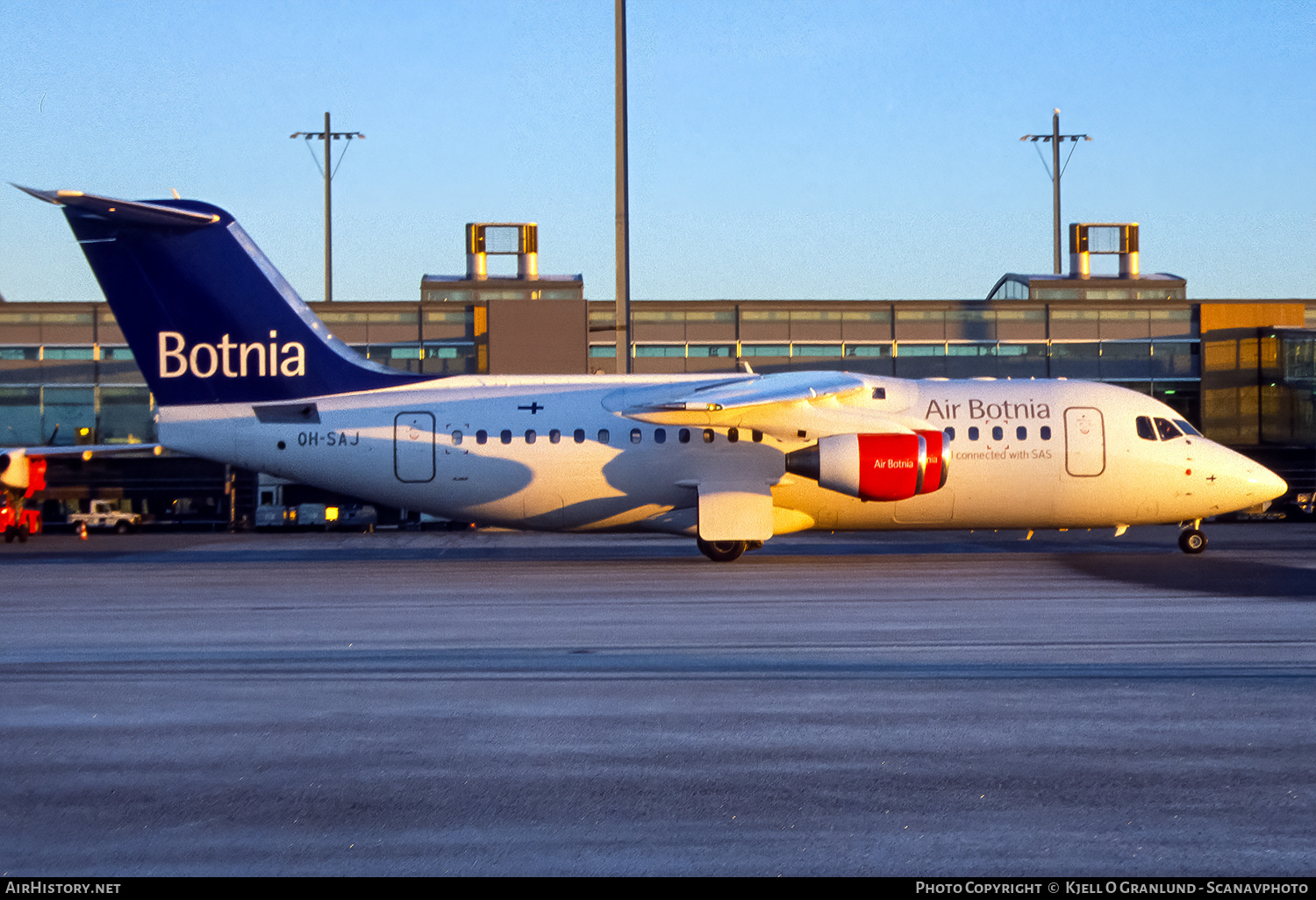 Aircraft Photo of OH-SAJ | BAE Systems Avro 146-RJ85 | Air Botnia | AirHistory.net #660583