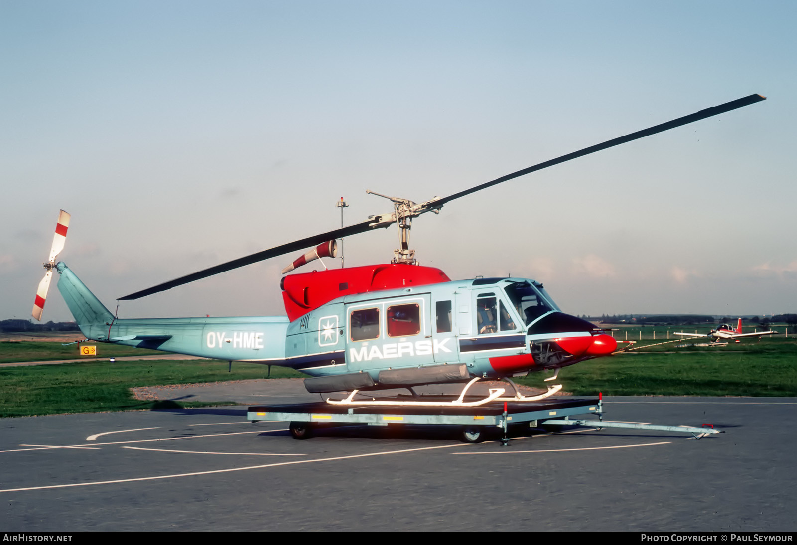 Aircraft Photo of OY-HME | Bell 212 Twin Two-Twelve | Maersk Air | AirHistory.net #660584