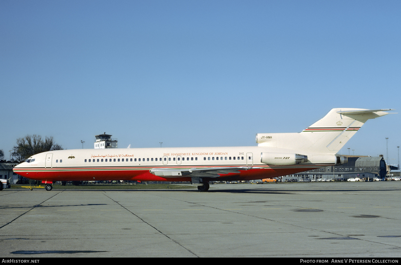 Aircraft Photo of JY-HNH | Boeing 727-2U5/Adv | Hashemite Kingdom of Jordan | AirHistory.net #660615
