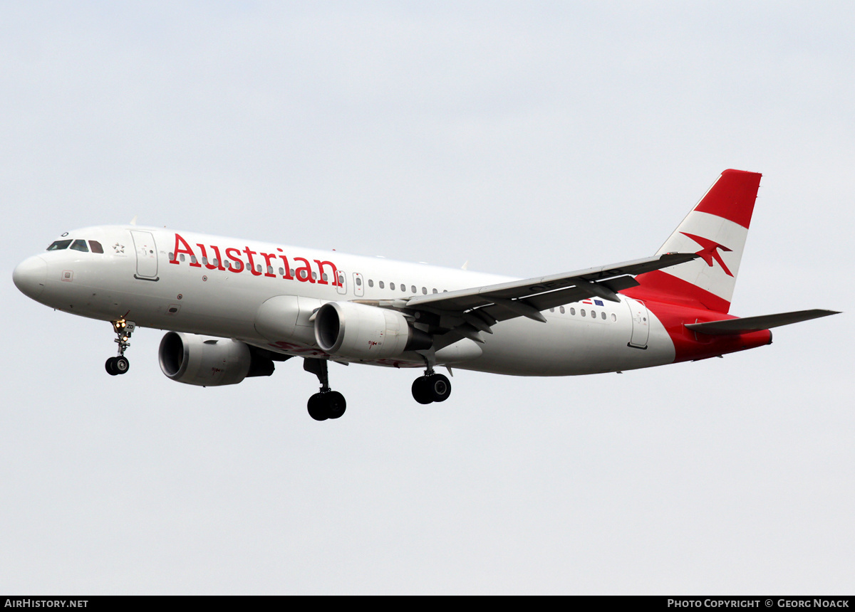 Aircraft Photo of OE-LZD | Airbus A320-214 | Austrian Airlines | AirHistory.net #660617