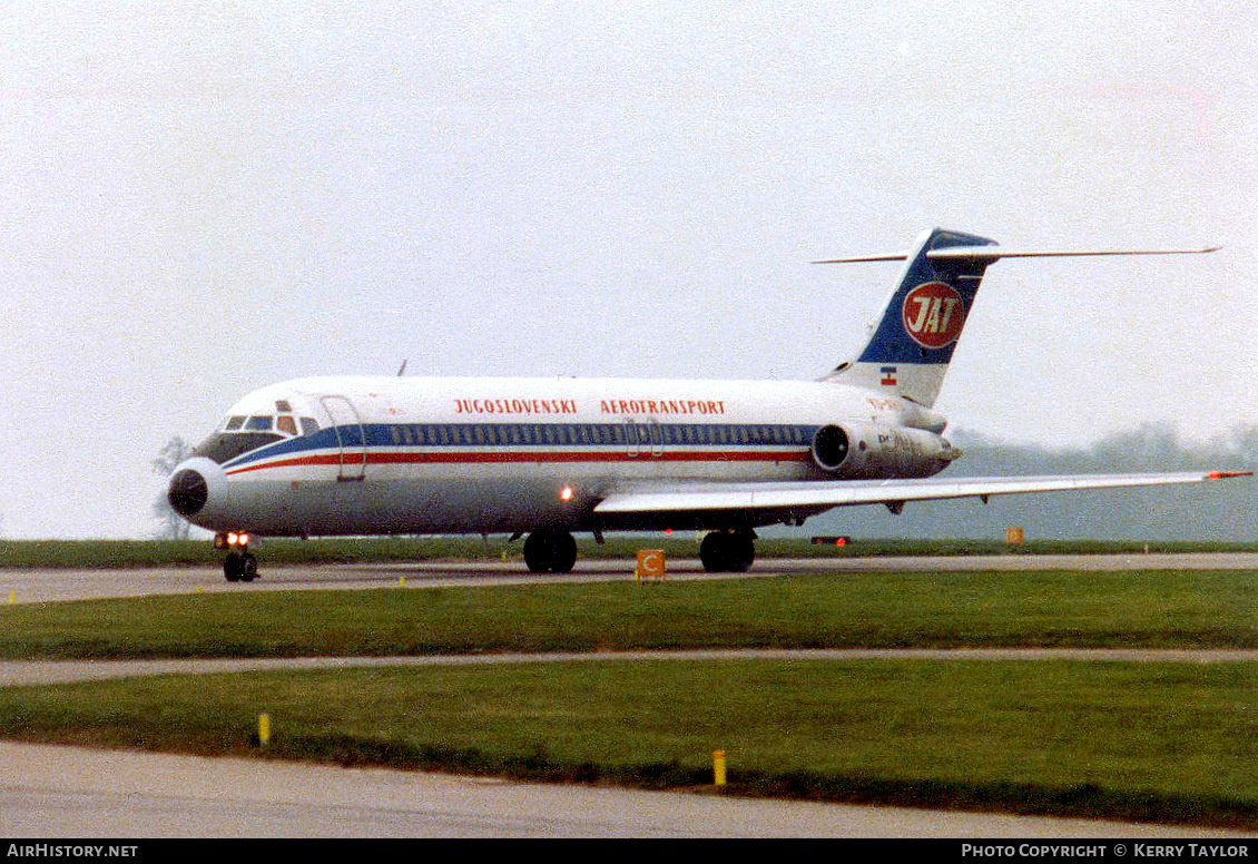 Aircraft Photo of YU-AHU | McDonnell Douglas DC-9-32 | JAT Yugoslav Airlines - Jugoslovenski Aerotransport | AirHistory.net #660624