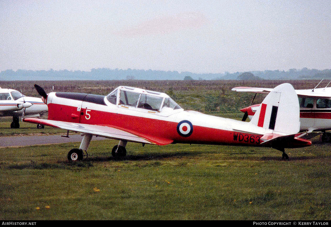 Aircraft Photo of G-BCIH / WD363 | De Havilland DHC-1 Chipmunk Mk22 | UK - Air Force | AirHistory.net #660629