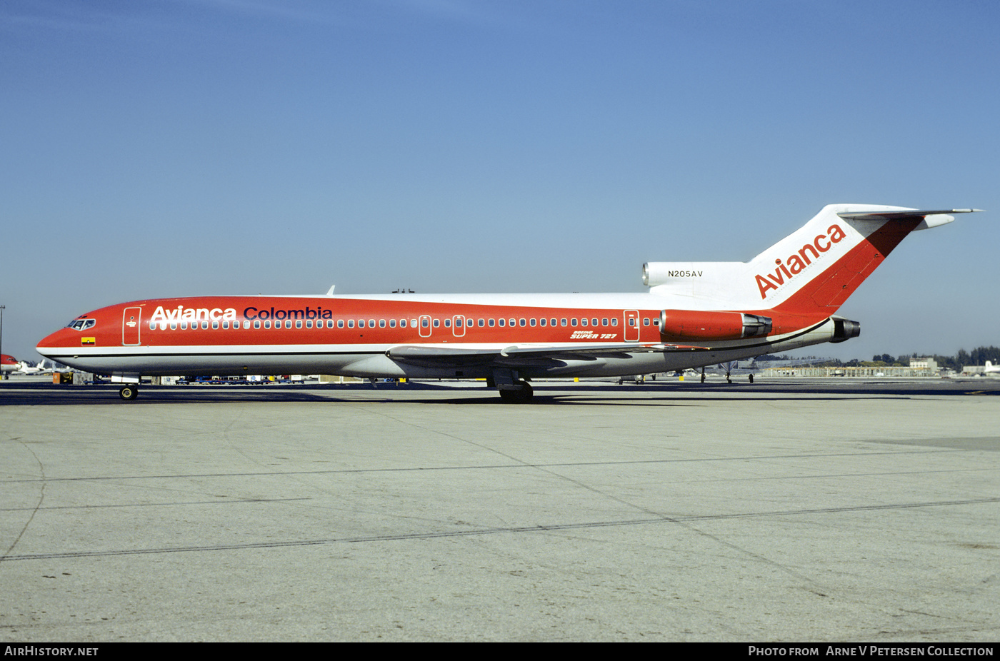 Aircraft Photo of N205AV | Boeing 727-259/Adv | Avianca | AirHistory.net #660630