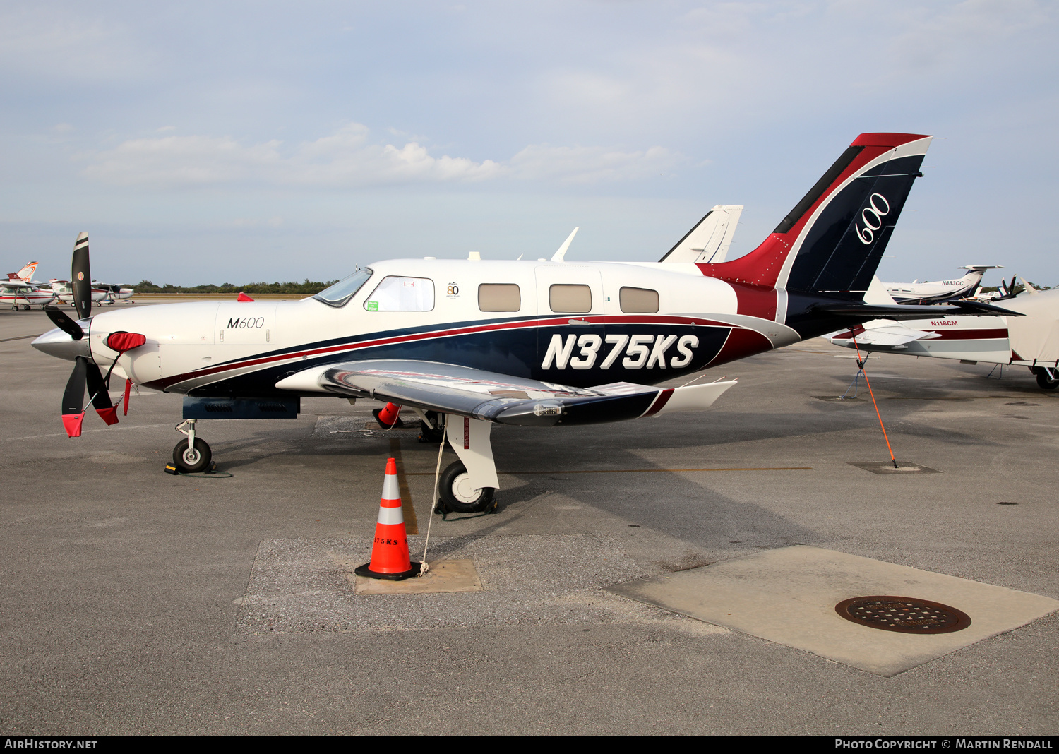 Aircraft Photo of N375KS | Piper PA-46-600TP M600 | AirHistory.net #660640