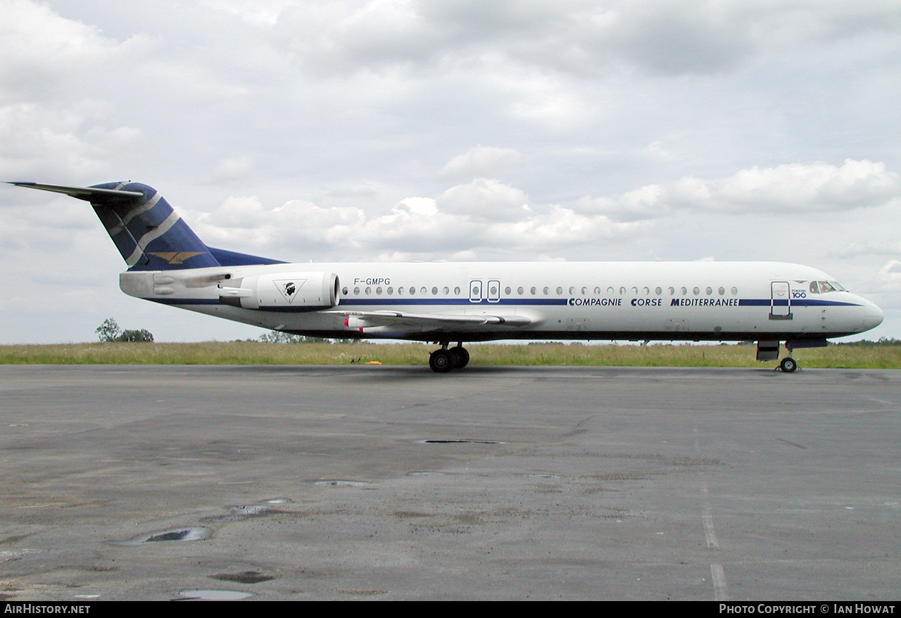 Aircraft Photo of F-GMPG | Fokker 100 (F28-0100) | Compagnie Corse Méditerranée - CCM | AirHistory.net #660641