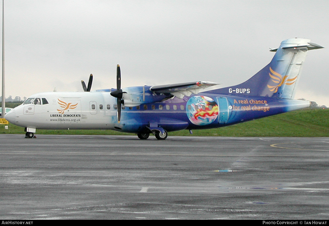 Aircraft Photo of G-BUPS | ATR ATR-42-300 | Titan Airways | AirHistory.net #660643