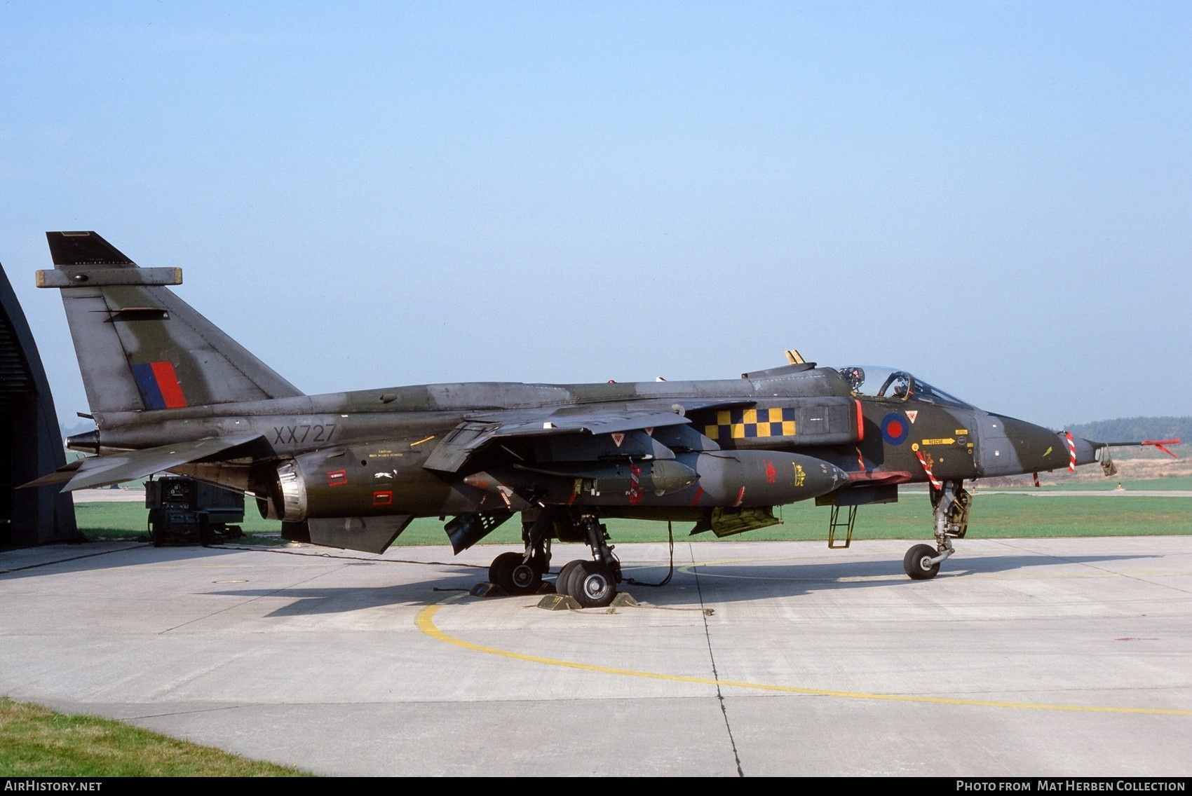 Aircraft Photo of XX727 | Sepecat Jaguar GR1 | UK - Air Force | AirHistory.net #660651