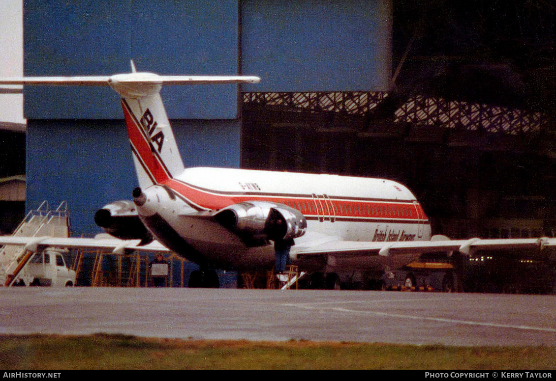 Aircraft Photo of G-AYWB | BAC 111-531FS One-Eleven | British Island Airways - BIA | AirHistory.net #660658