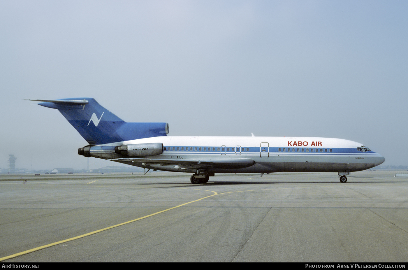 Aircraft Photo of TF-FLJ | Boeing 727-155C | Kabo Air | AirHistory.net #660660