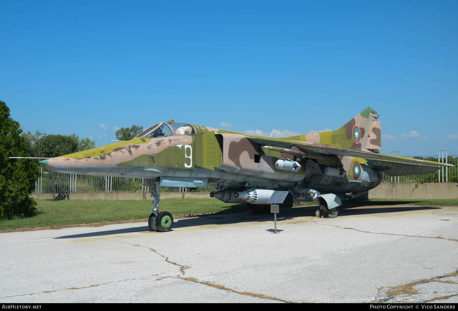 Aircraft Photo of 79 | Mikoyan-Gurevich MiG-23BN | Bulgaria - Air Force | AirHistory.net #660664