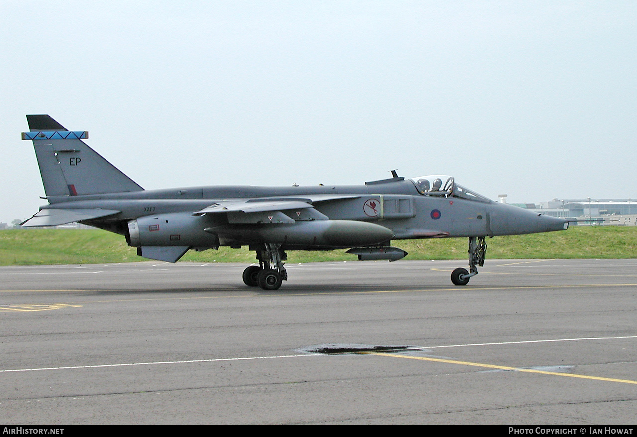 Aircraft Photo of XZ117 | Sepecat Jaguar GR3A | UK - Air Force | AirHistory.net #660665