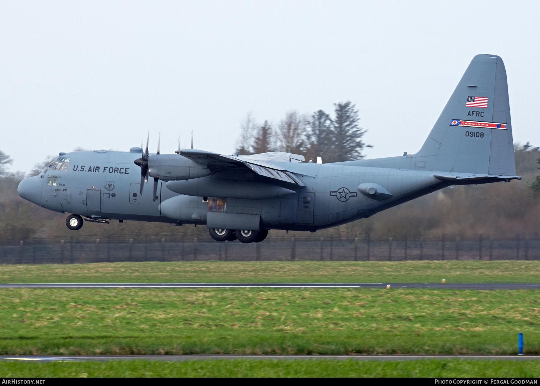 Aircraft Photo of 90-9108 / 09108 | Lockheed C-130H Hercules | USA - Air Force | AirHistory.net #660684