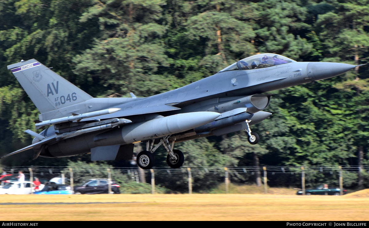 Aircraft Photo of 89-2046 / AF89-046 | Lockheed Martin F-16CM Fighting Falcon | USA - Air Force | AirHistory.net #660707