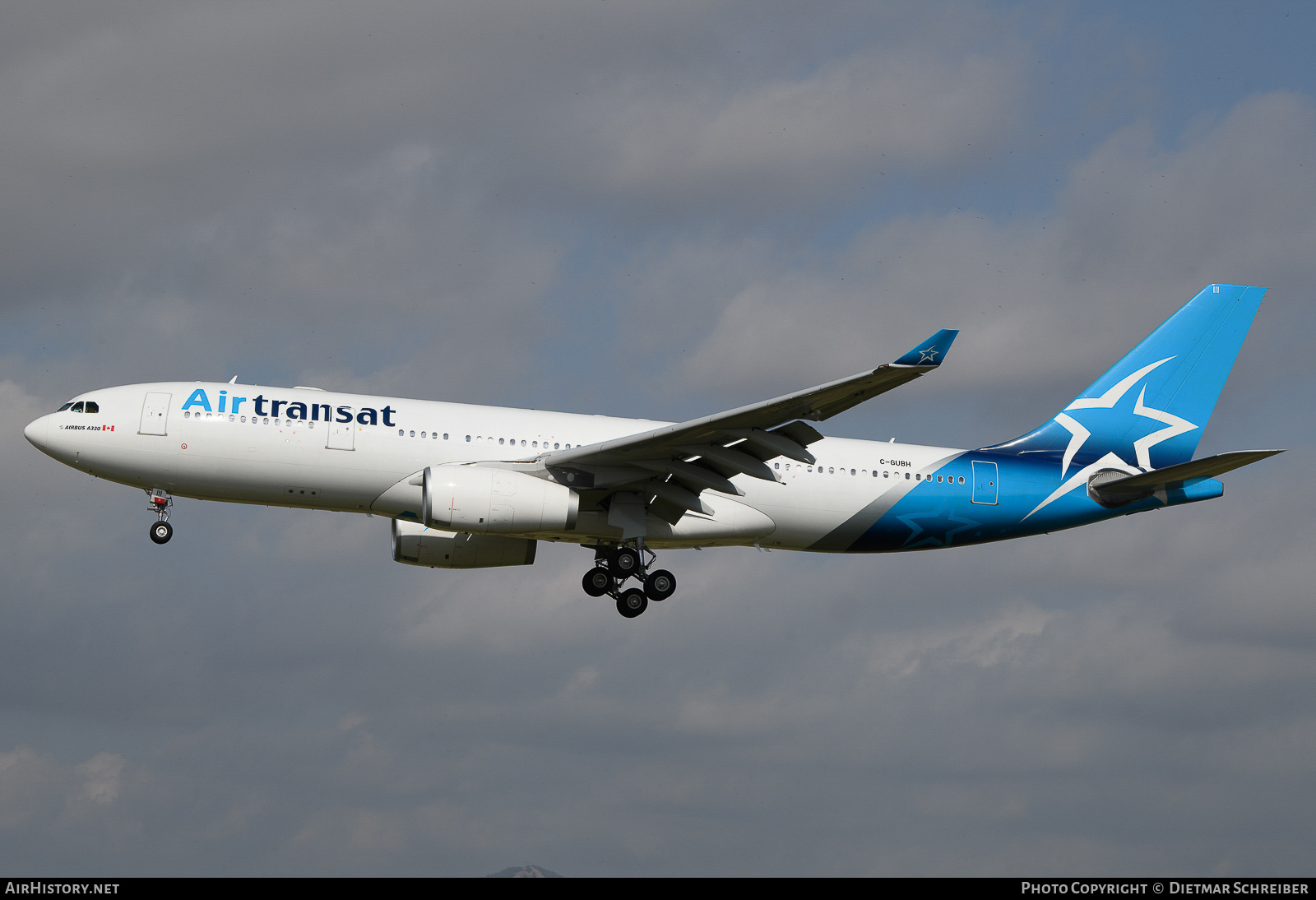 Aircraft Photo of C-GUBH | Airbus A330-243 | Air Transat | AirHistory.net #660723