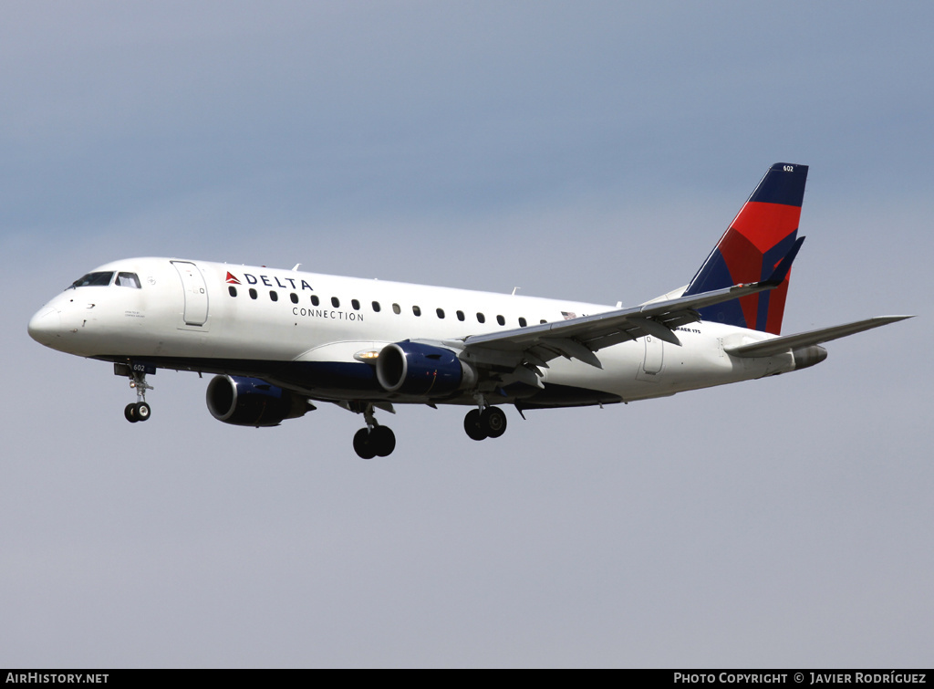 Aircraft Photo of N602CZ | Embraer 175LR (ERJ-170-200LR) | Delta Connection | AirHistory.net #660732