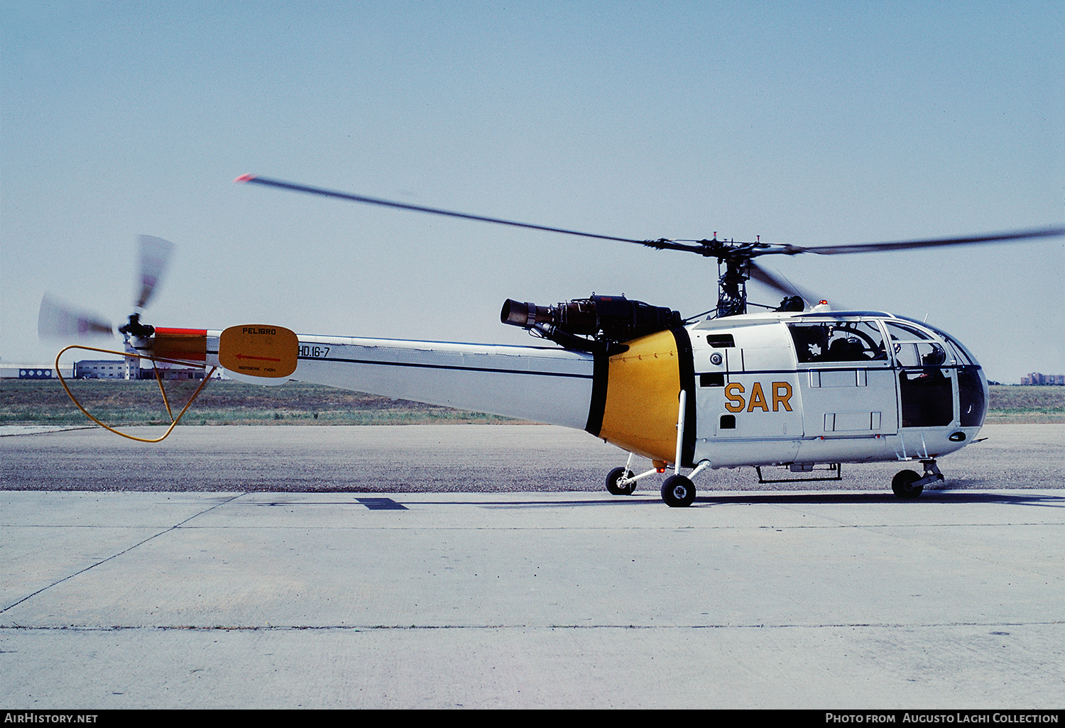 Aircraft Photo of HD.16-7 | Aerospatiale SA-319B Alouette III | Spain - Air Force | AirHistory.net #660735