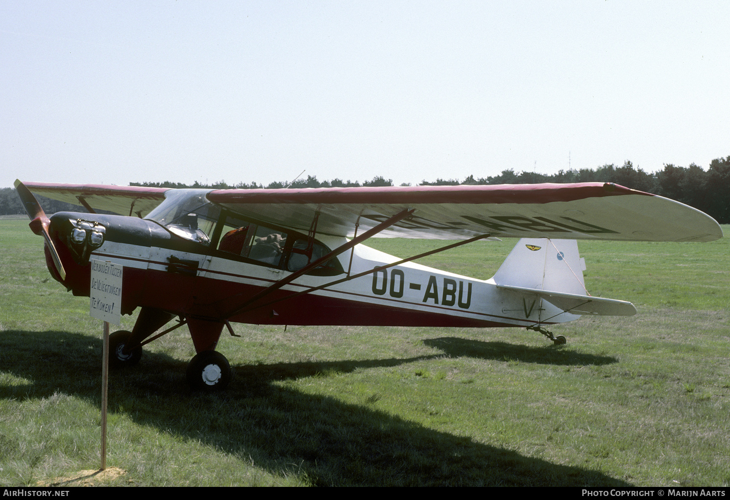Aircraft Photo of OO-ABU | Auster J-2 Arrow | AirHistory.net #660745